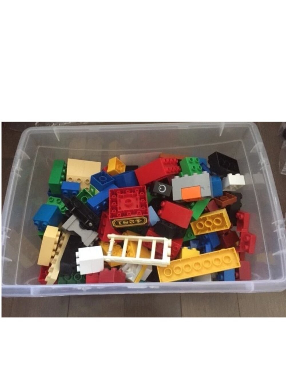 LEGO Duplo Lot Of Bricks Blocks Specialty Pieces Assorted MultiColor 60 pcs